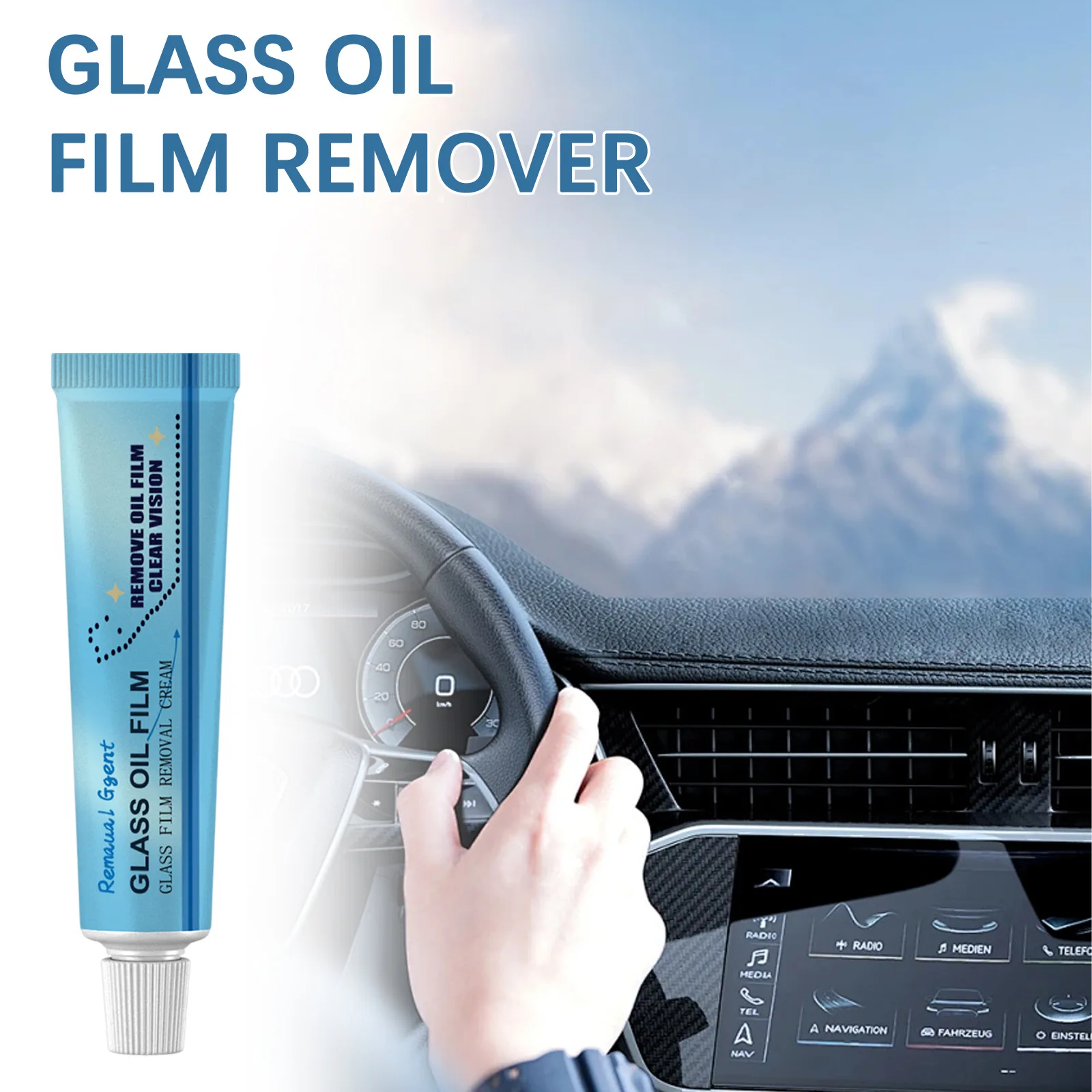 Car Glass Oil Film …