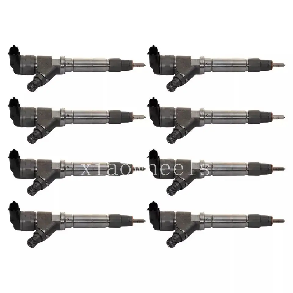 8x 0445120082 OEM Bosch Diesel Fuel Injector For GMC LMM Duramax 07-10 6.6L