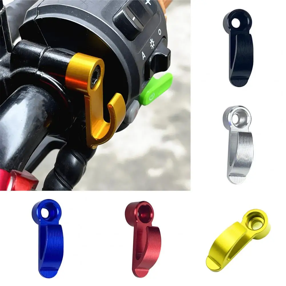 Durable Motorcycle Holder Hook Strong Load-Bearing Universal Compact Motorcycle Handlebar Hook Motorcycle Supplies