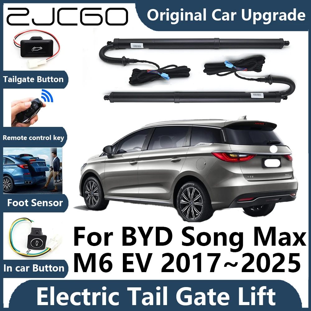 

For BYD Song Max M6 EV 2017~2025 Automatic Tailgate Electric Tail Gate Lift Prop Support Vehicle Power Rear Door Liftgate Strut