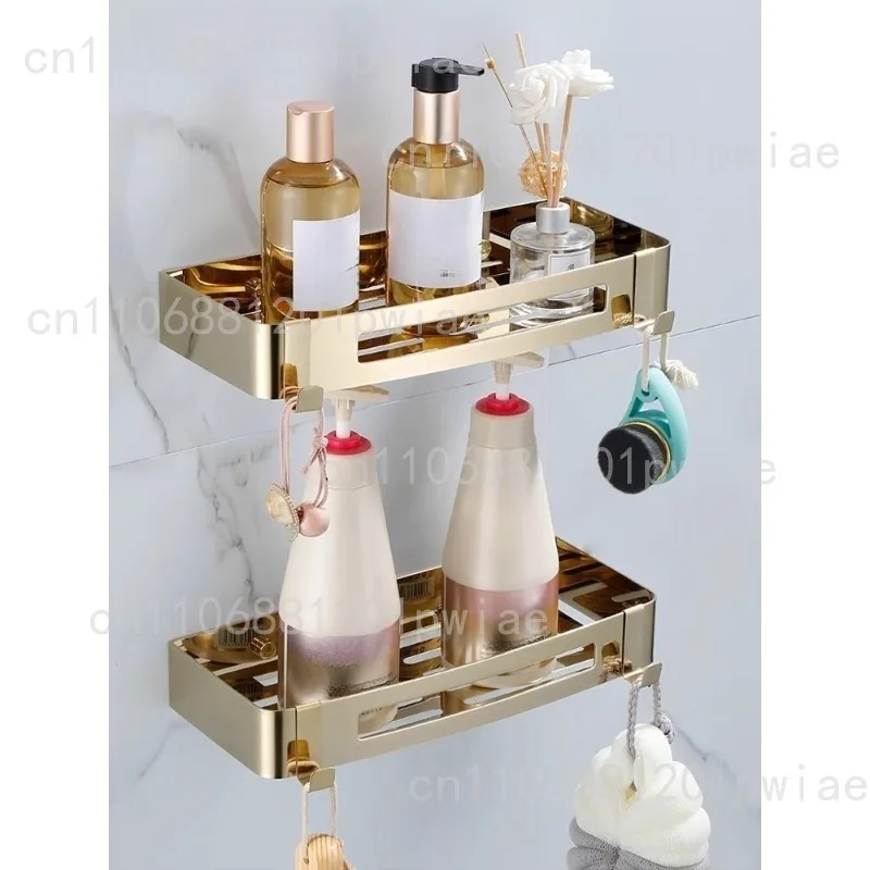 Square Bathroom Shelf Soap Basket Bath Shower Shelf Soap Basket Holder building material