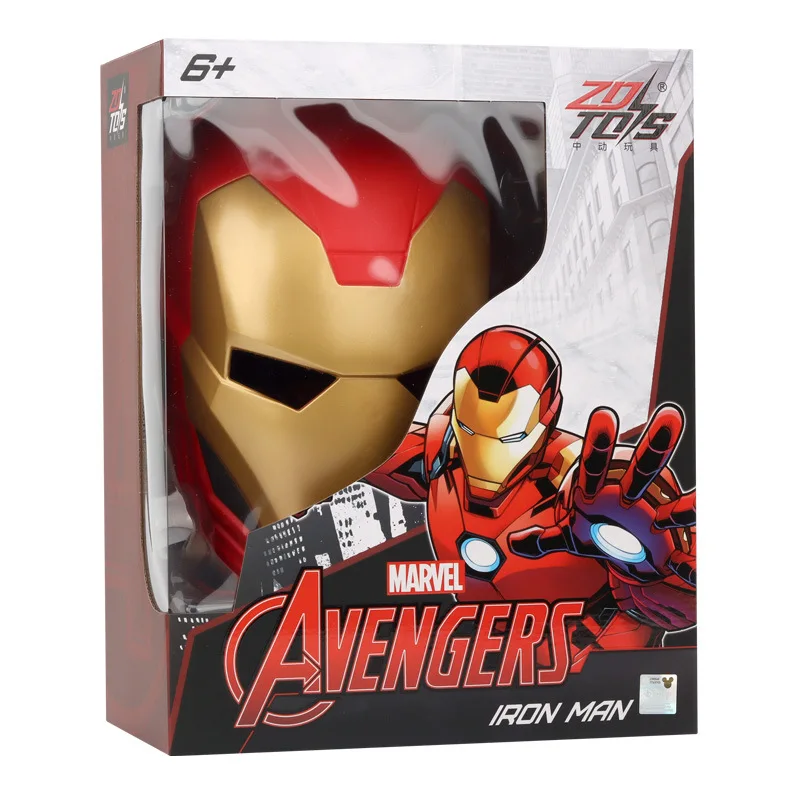 Zdl Toys Marvel Avengers Iron Man Cosplay Helmet Mask, Role‑Play Prop, Adult Party Costume Performance Accessory For Collection