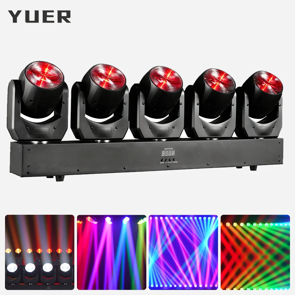 

5X60W RGBW точечный светильник с подвижной головкой, эффект скачек RDM DMX512, управление для DJ, дискотеки, вечеринки, свадьбы