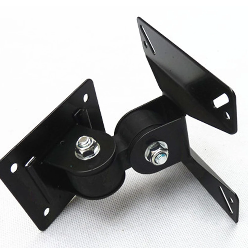 

Wall Mount Bracket 180 Degree Rotation Space Saving Durable Material Universal Hole Pattern Hide Cables Home