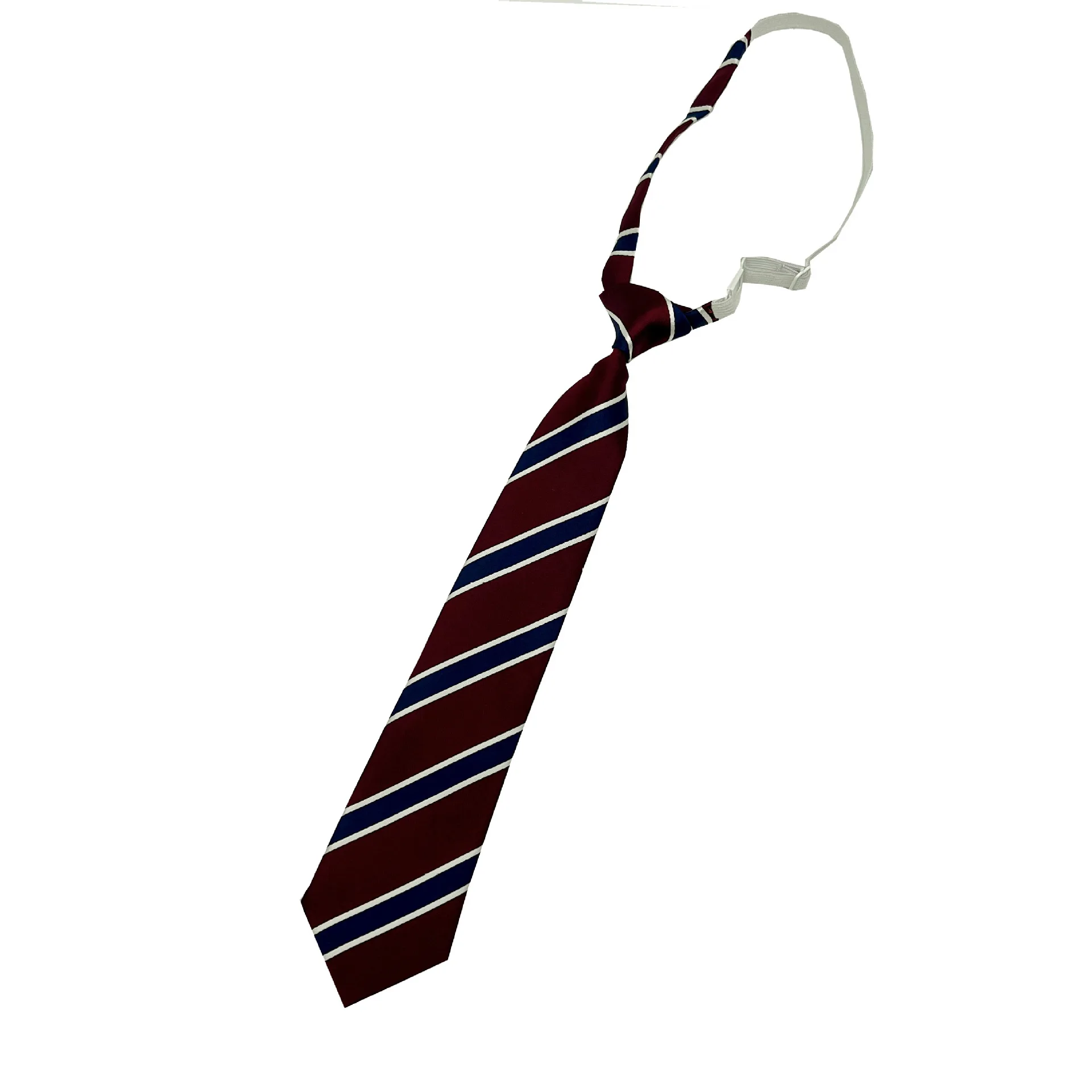 

School Supply Japanese JK Tie Women's Accessories Decoration dk Uniform Bowtie Handtie Academy Style Wine Red Striped Tie