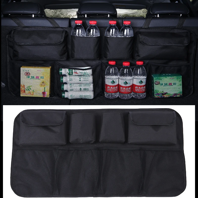 

Car Trunk Organizer Adjustable Backseat Storage Bag Oxford Net For Golf 6 Accessories Organization Storage