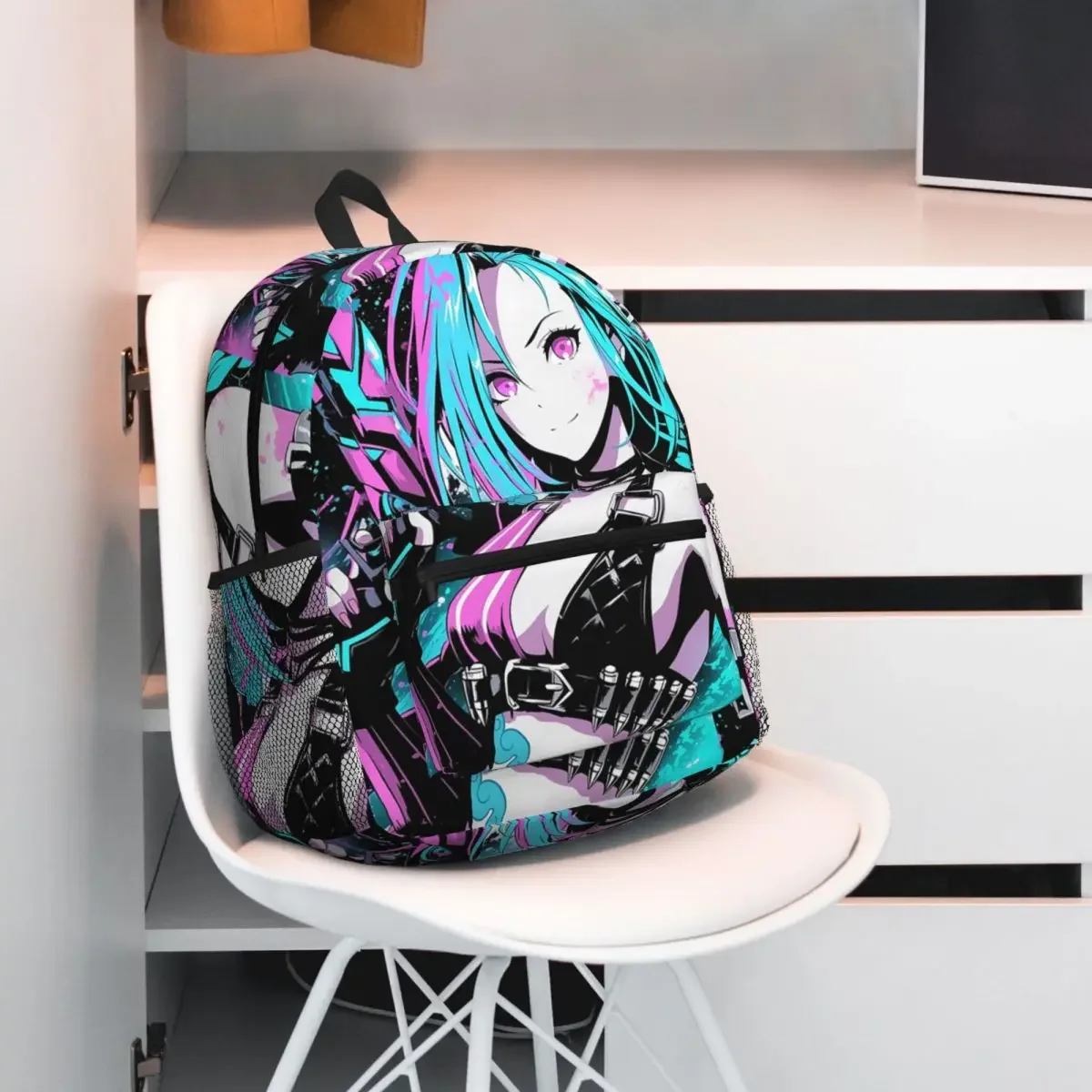 

Рюкзак Psycho Pop Art, рюкзак большой емкости для мальчиков и девочек, школьная сумка, сумки на плечо для мужчин и женщин