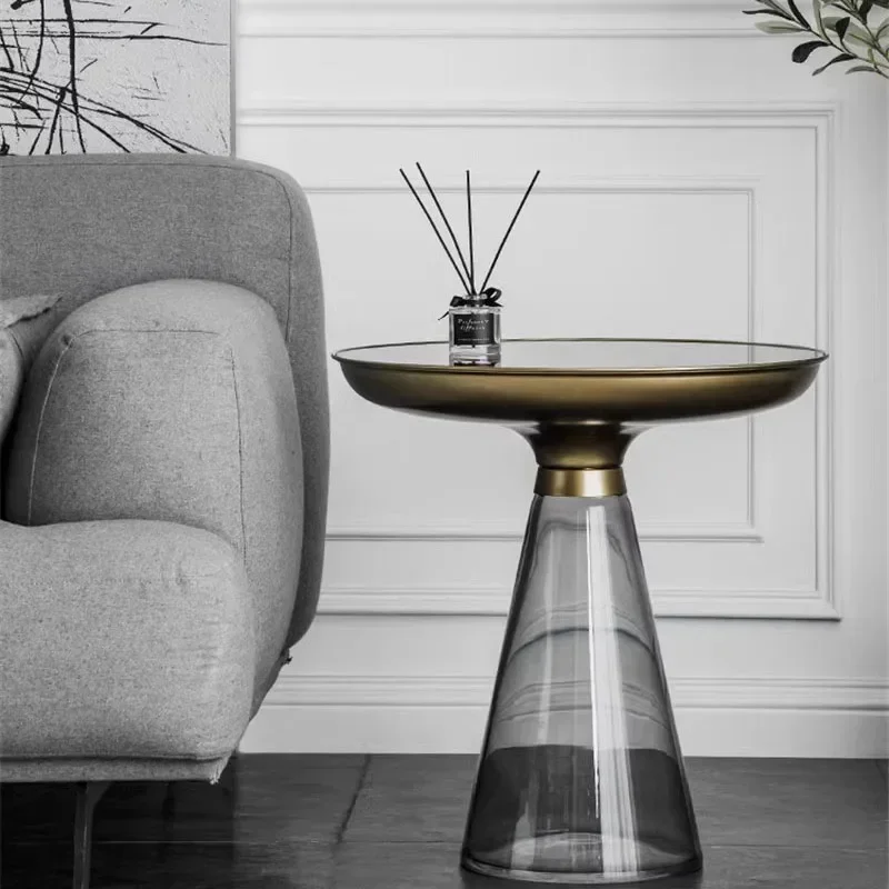 Luxury Black Sofa Side Tables Living Room Small Nordic Modern Salon Corner Coffee Tables Magazine Muebles Entrance Furniture