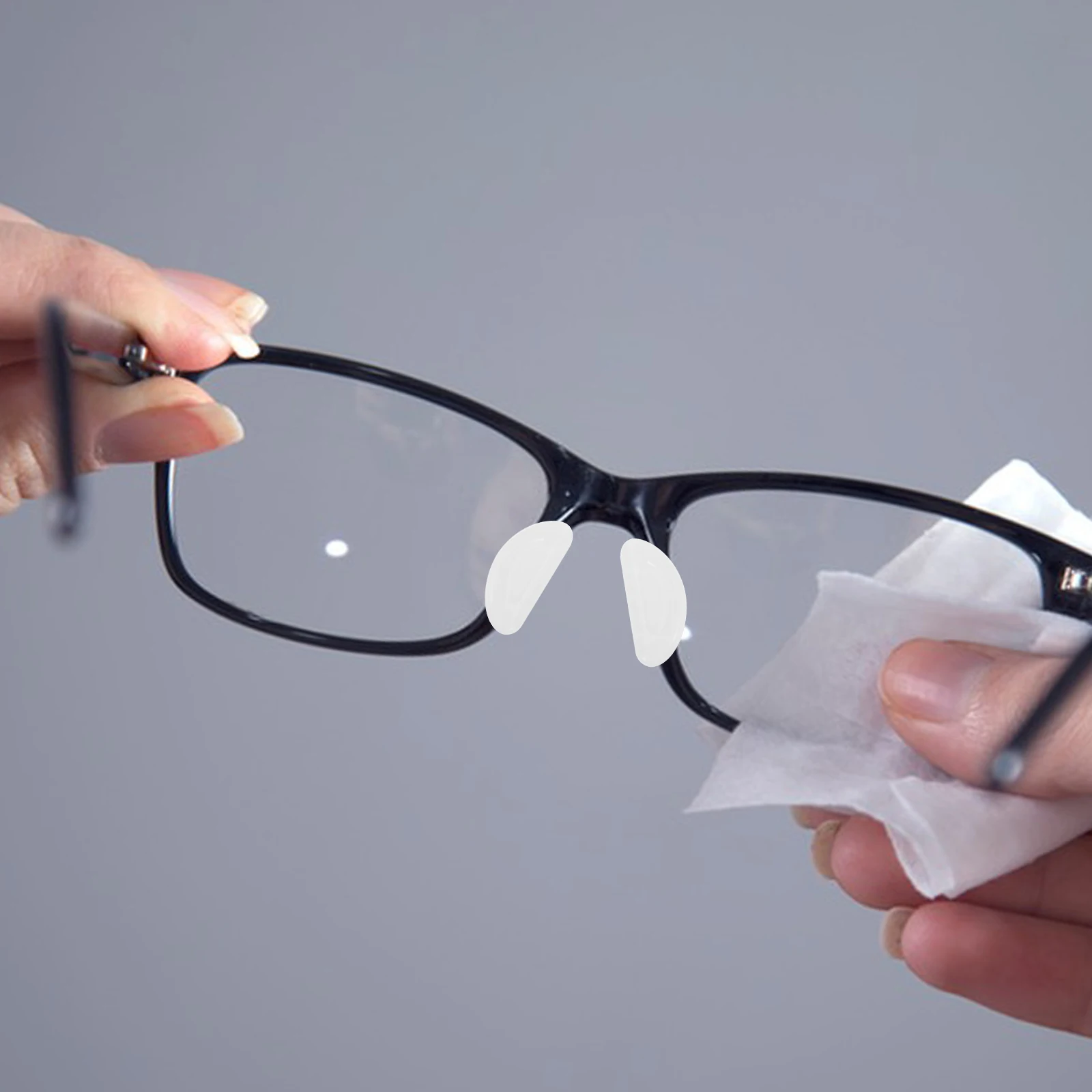 

Silicone Nose Pads Eye Glasses Support Replacement Adhesive Anti On For Sunglasses Optical Frames