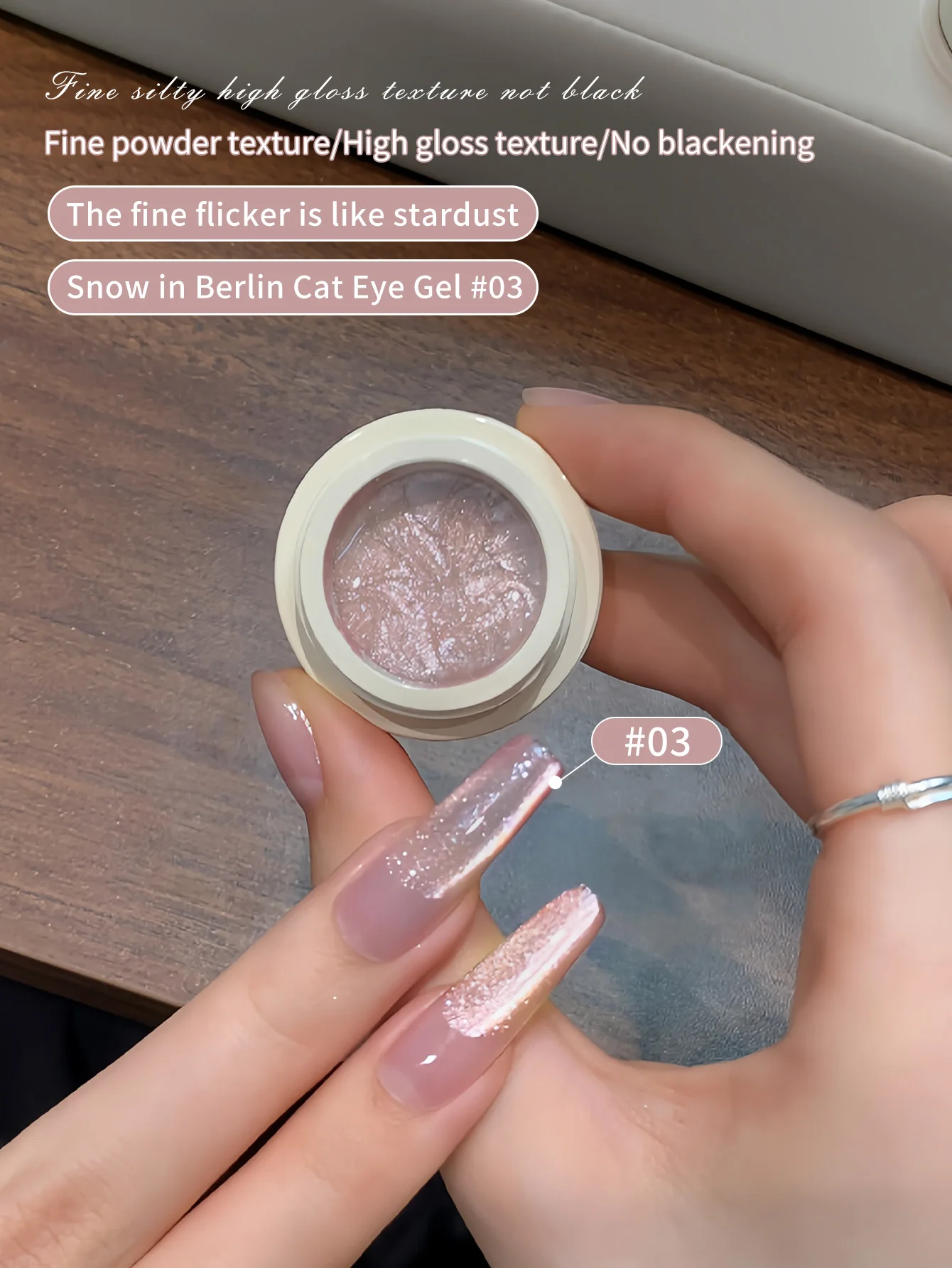 5 g reflektierender Glitzer-Kristallglasperlen-Katzenaugen-Gel-Nagellack, Soak Off UV Semi Permanent Phototherapie-Gel-Lack