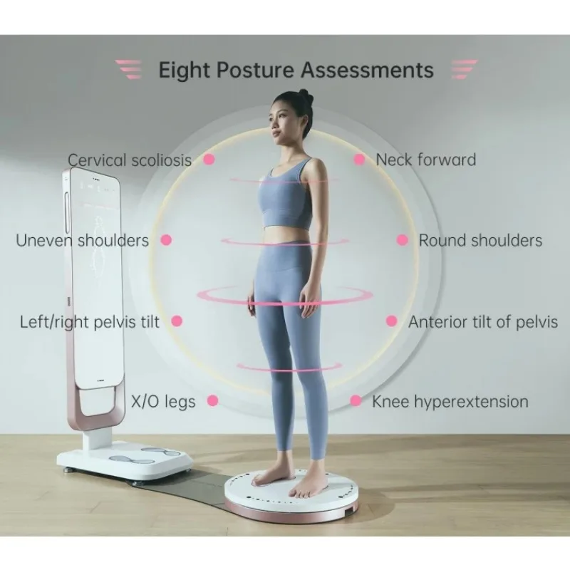 2025 U + 300 آلة وزن الدهون في الجسم كشف الدهون محلل المعاوقة محلل مسح الجسم آلة الرنين الحيوي التحليل الوضعي