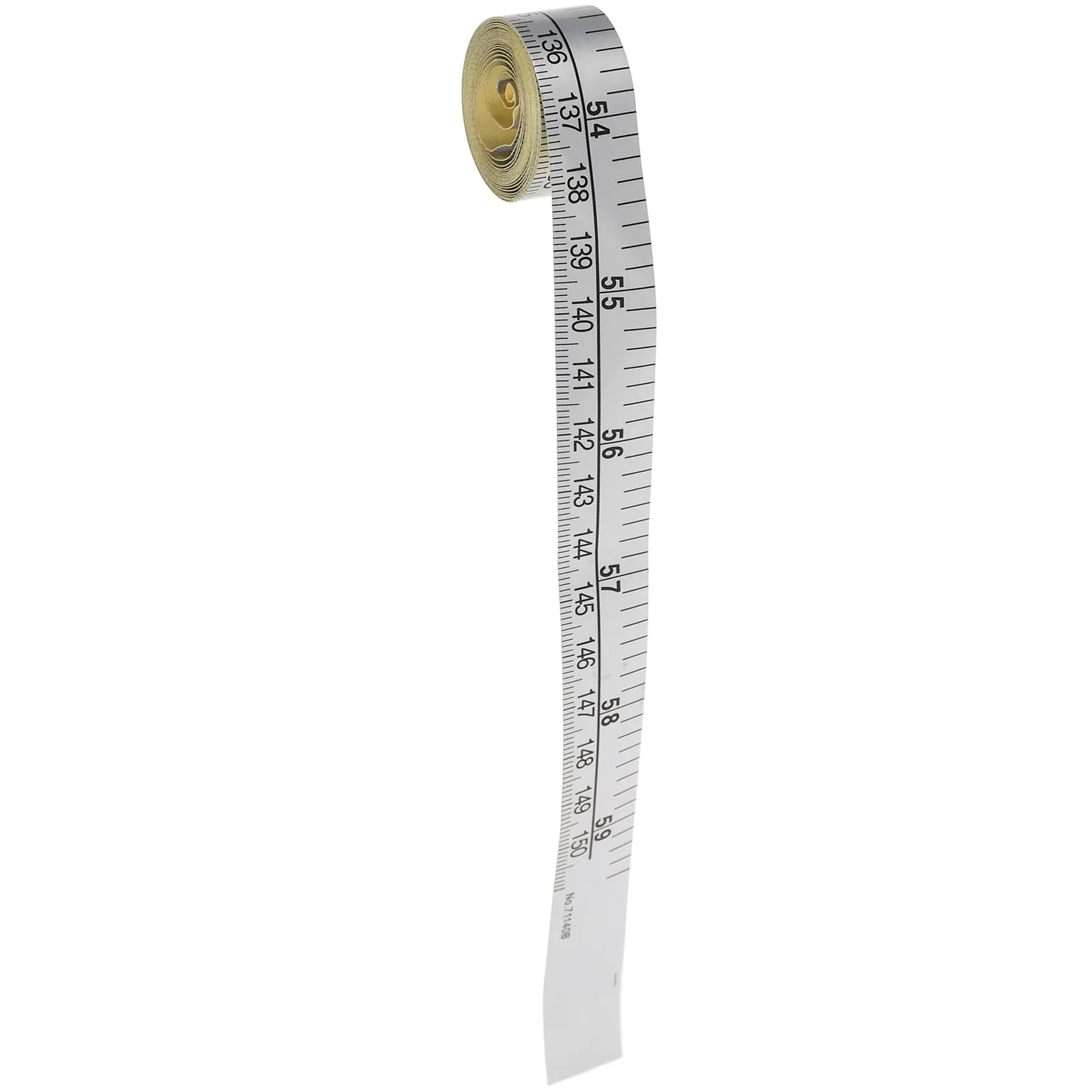 

Самоклеящаяся измерительная лента 1,5 м: рулетка-линейка для измерения роста детей, для стен, шитья, ткани, верстака