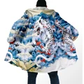 Hooded cloak