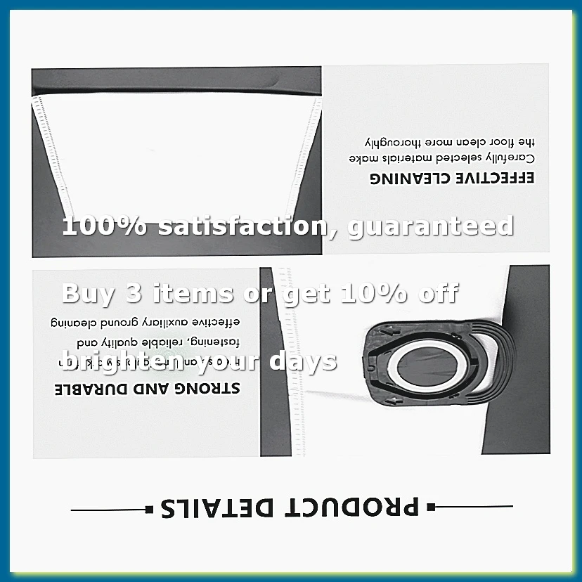 6 Pcs Dust Bags for Silence Force 4A ZR200540 RO64Xx Vacuum Cleaner Filter Bolsa de Basura BPfire