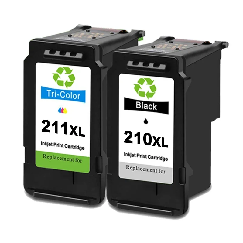 Canon PG 210XL CL 211XL Comptaible Remanufactured Ink Cartridge Replacement With Canon IP2700