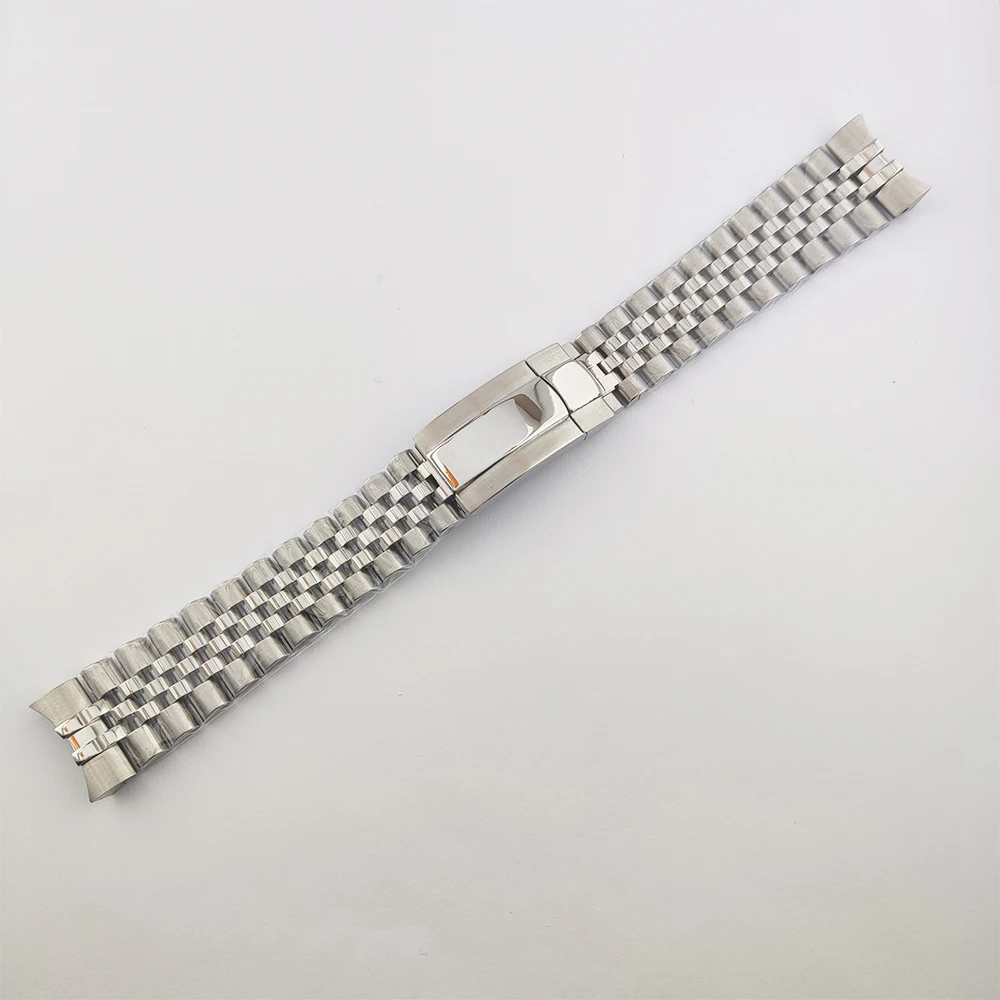 Watch strap nh35 Men\'s watches Stainless Steel 904L Sliding Folding Buckle Custom logo Replacement Watch Accessories Parts ﻿