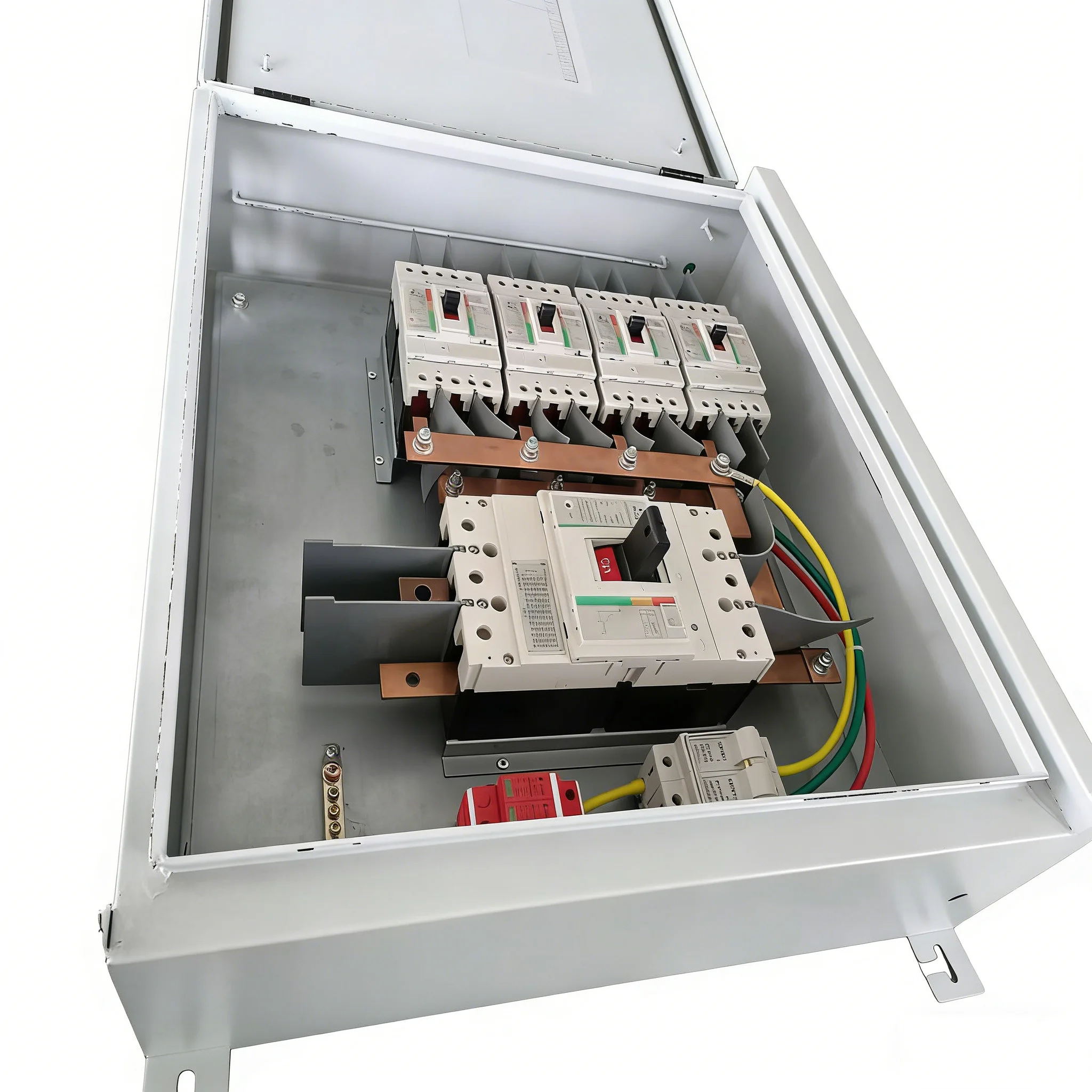 with Fuse, SPD & Copper Busbars AC 1000V 315A 4-in-1 AC Combiner Box