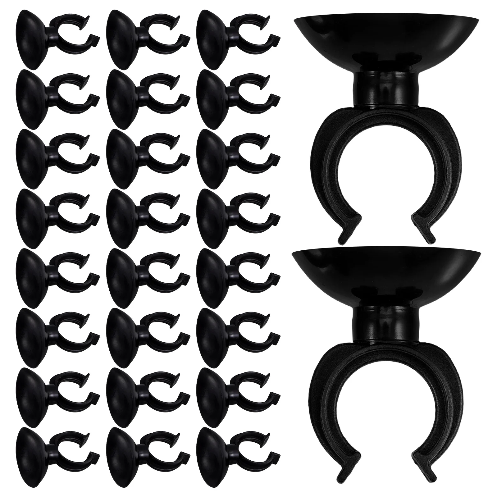 

28Pcs Aquarium Suction Cups Transparent Durable Antislip for Fish Tank Heater Clamps Pipes Fixing Betta Tank Accessories