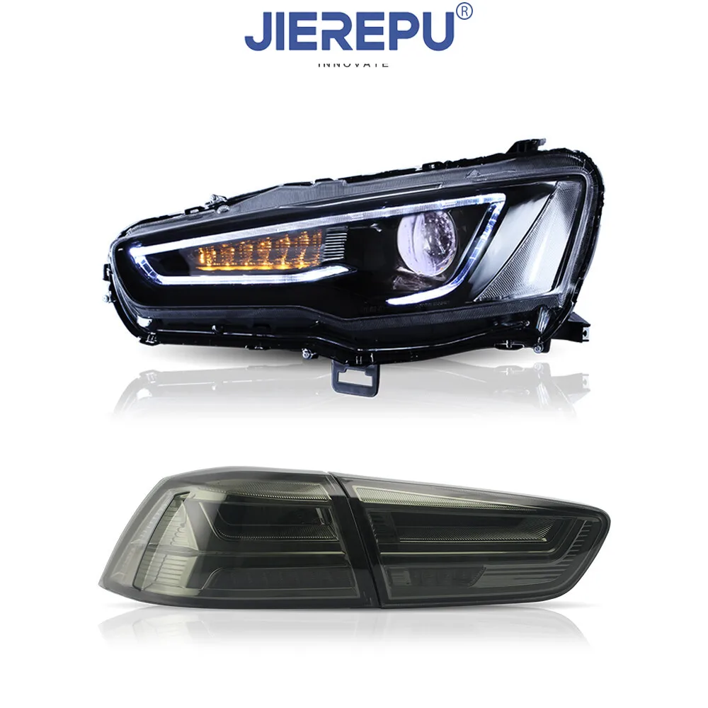 

1 пара указателей поворота, 2 пары светодиодных фар и задних фонарей для MITSUBISHI LANCER/EVO X 2008-2017