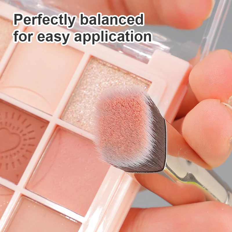 Kit di pennelli per trucco viso da 3 pezzi per fondotinta, correttore e pennello per fard per una finitura impeccabile, adatto ai principianti