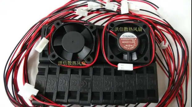  KD0504PFB2-8 DC5V 0.6W 4010 Heat Fan for Two-wire Exchange