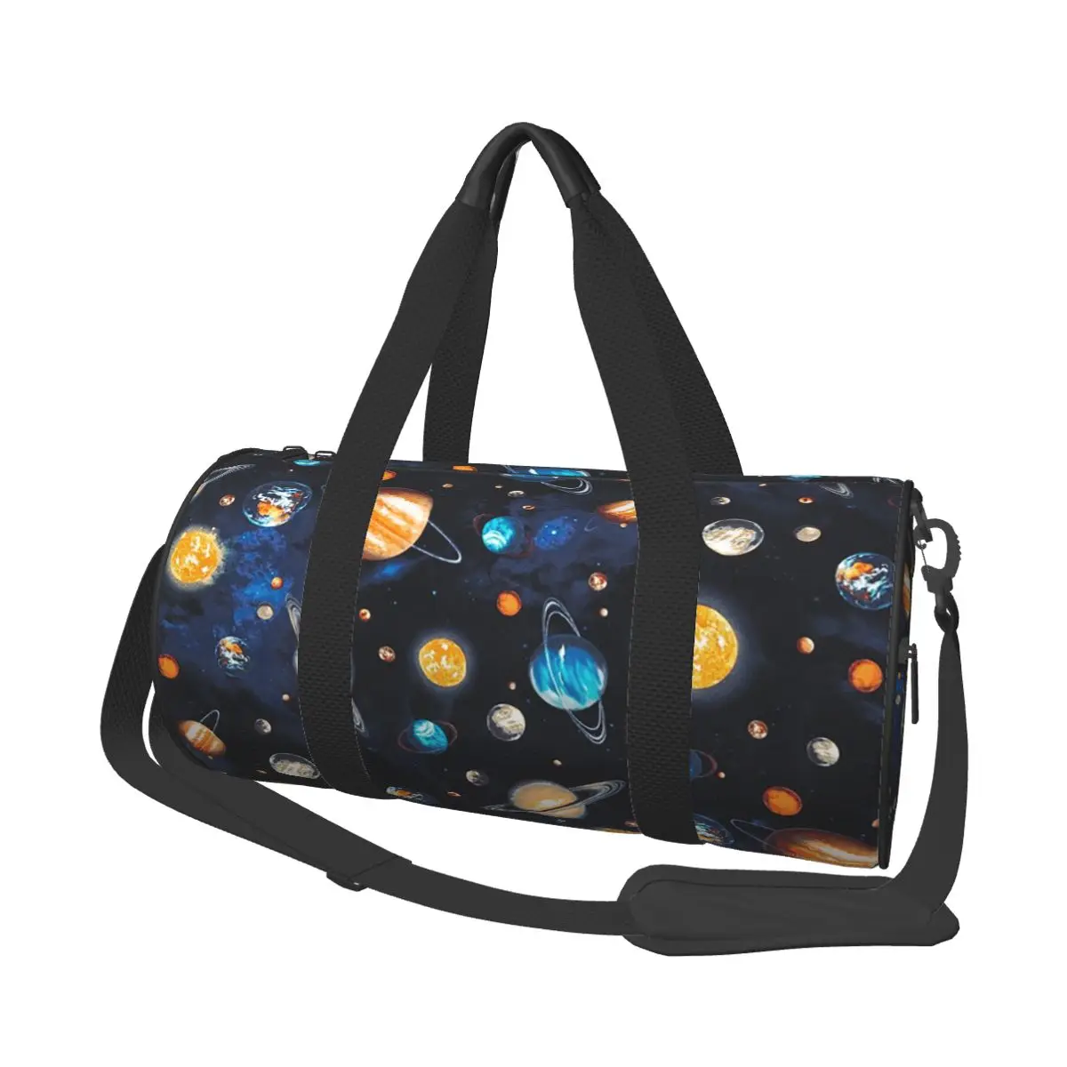 

Solar System Space Planets Universe Large Duffle Gym Bag Multi-Functional Duffle Travel Bags Handbags Fitness bag