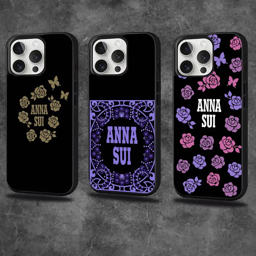 

Brand A-ANNA S-SUI Phone Case For iPhone 16,15,14,13,12,11,Pro,Max,Plus,Mini,SE4,E Magnetic Magsafe Wireless Charging