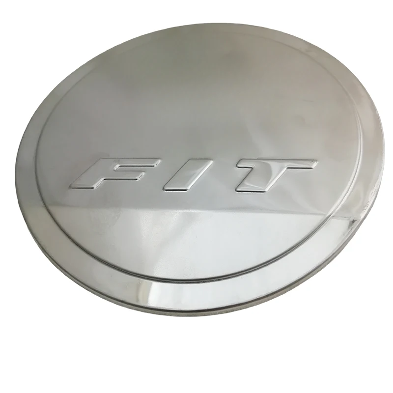 Hight-quality Car Exterior Chrome Gas Tank Cover For Honda Jazz FIit Shuttle 2011 2012 2013 2014 Cars Accessories