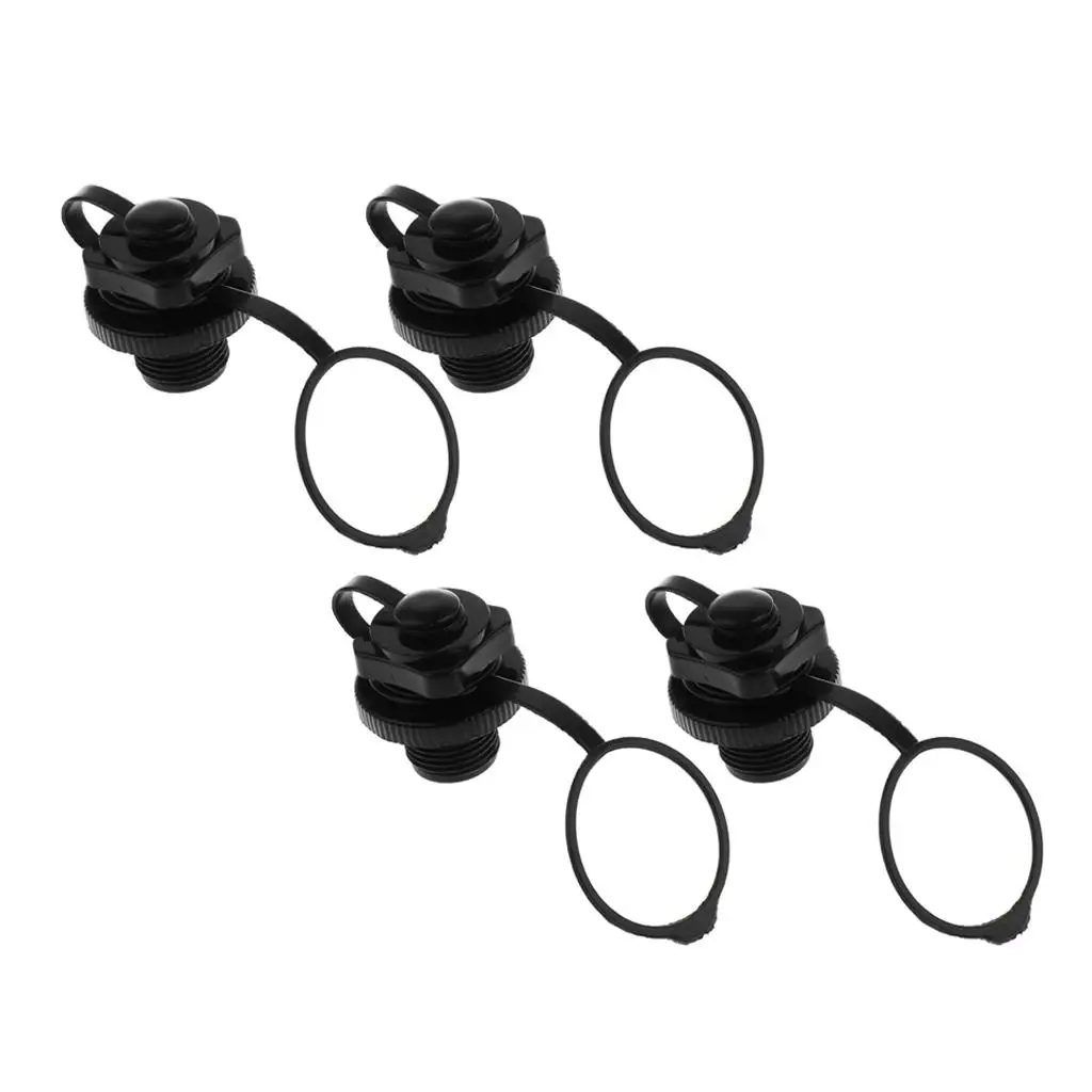 

Screw Air Valve Plastic One Way Replacement Cap for Inflatable Boat Raft Kayak Canoe Rubber Dinghy