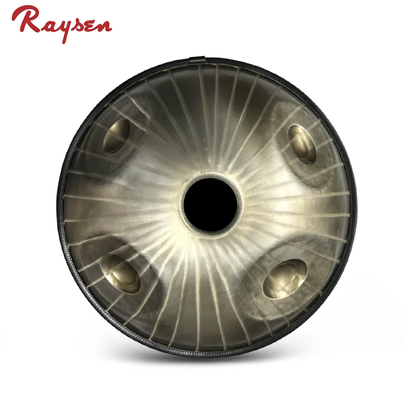 Handpan 12+4 Note Solar Silver Handpan Custodia Handpan da 22 pollici