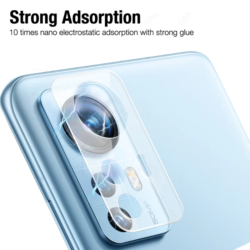 4 Pcs Mobile Phone Camera Lens Protector for Xiaomi Mi 12 12X 12Pro Tempered Glass Back Lens Protective Film for Xiaomi Series