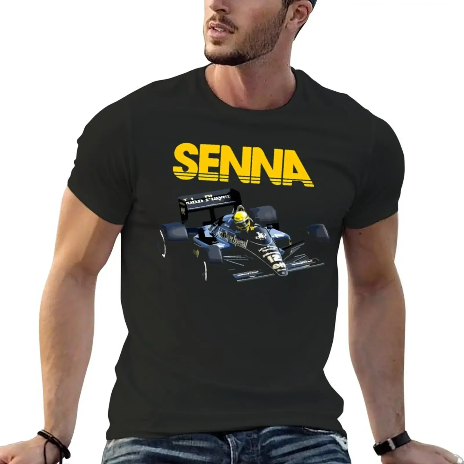 

Ayrton Senna 97T John Player Livery T-Shirt Blouse sublime graphic t shirts compression shirt men