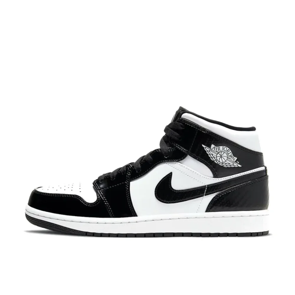 Nike New Arrival Air Jordan 1 MID Men's and Women's sneakers classic model Sports Shoes Fashion breathable sneaker