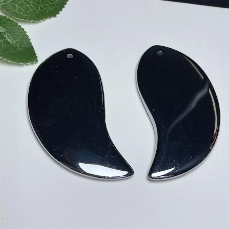 2PCS Natural Terahertz Gua Sha Tool Face Neck Skin Lifting Wrinkle Remover Beauty Care Holiday Gift 29MM