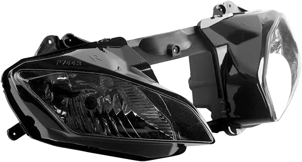 

Крышка фар мотоцикла в сборе, крышка фары, подходит для Yamaha R6 2008 09 10 11 12 13 14 15 2016 YZF R6 YZF600, передняя головка La