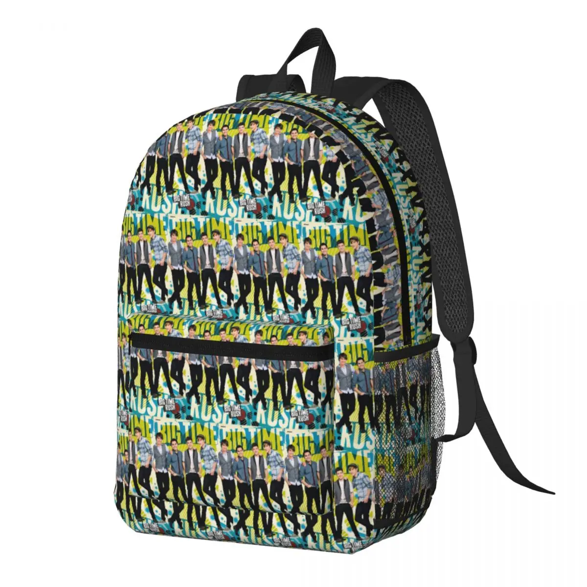 Mochila Big Time Rush Band, mochila de gran capacidad para niños, mochila escolar, bolsos de hombro para hombres y mujeres
