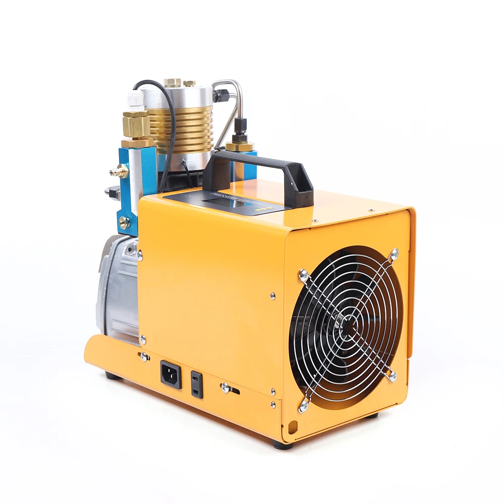 220V Air Compressor Intelligent Pressure Controlled High Pressure Air Pump with Oil-Water Separator