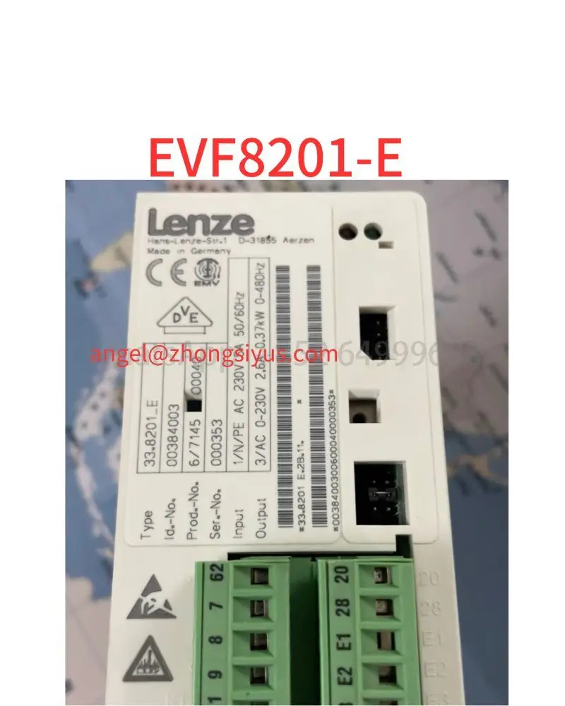 

Used used frequency converter EVF8201-E 0.37 kw
