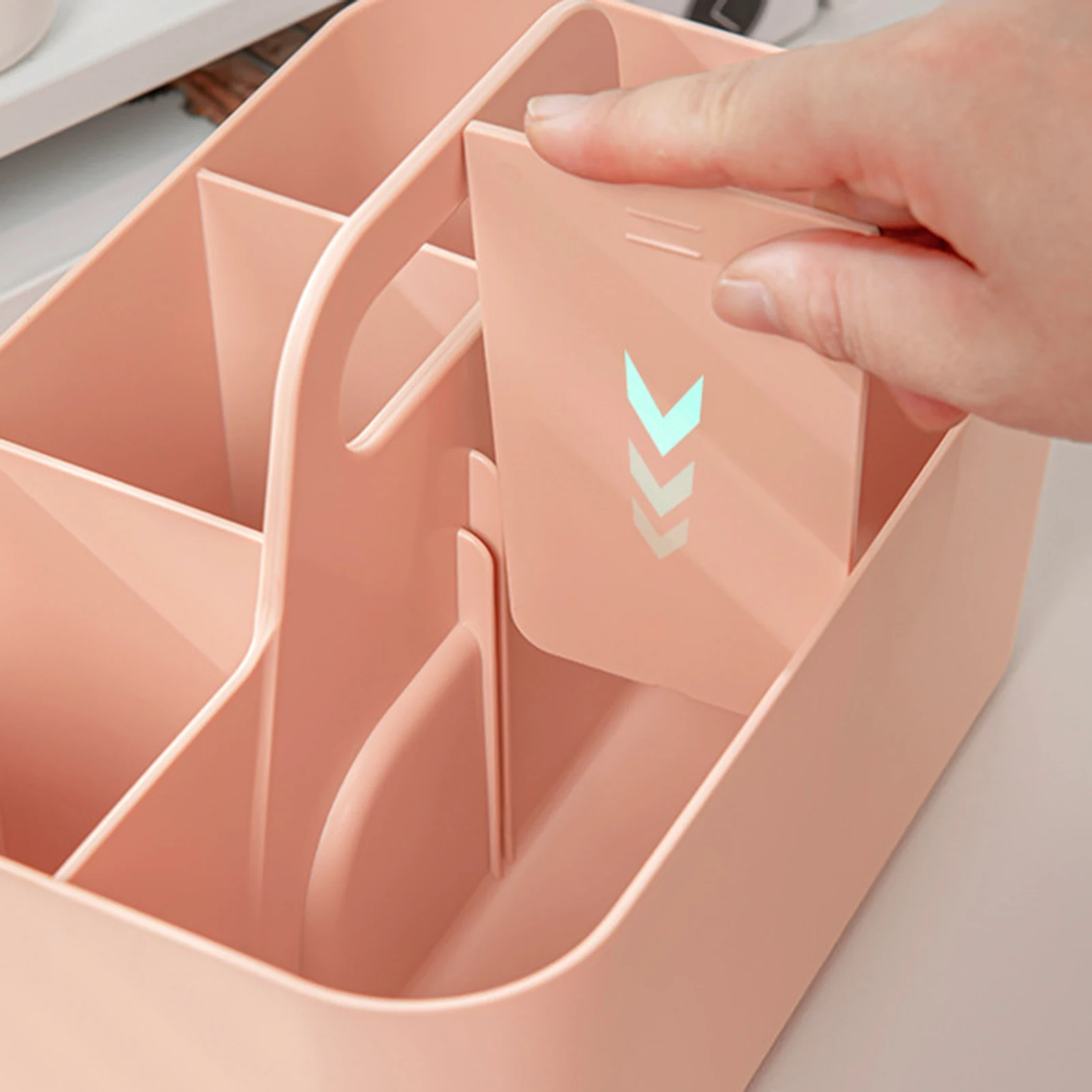 Support de rangement multifonctionnel, 1 pièce, porte-stylo Portable pour l'école et le bureau, boîte de rangement de grande capacité pour articles divers de bureau