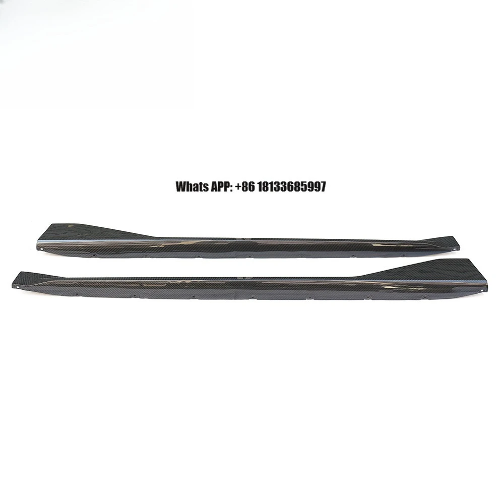 

G82 Dry Carbon Fiber Side Skirts MP Style for BMW M4 G83 Carbon Car Side Bumper Skirts Automotive Body Kits