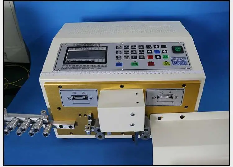 HF-220 Computer Automatic Wire Stripping Machine and peeling Machine cable Cutting and Peeler from 0.1 to 1.5mm2