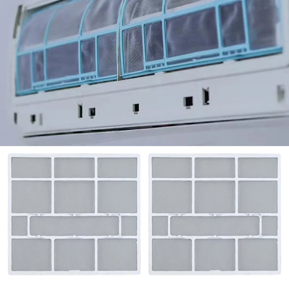 2pcs Air Conditioner Indoor Unit Hanging Dust Protector Air Conditioner Filter Dust Protector Accessories