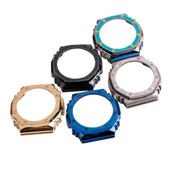 Men's watch strap accessories modified stainless steel metal case compatible for Casio GA-2100 2110 GA-B2100 women's wristband