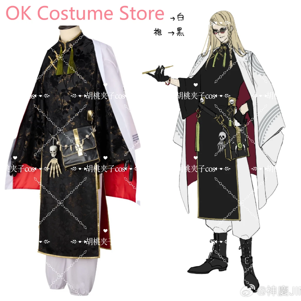 Fate/grand Order Tezcatlipoca God Operator Cosplay Costume Cos Game Anime Party Uniform Hallowen Play Role Clothes Clothing