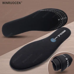 Memory Foam Shock Absorption Insole Foot Massage Deodorant Insole For Man And Women Casual Shoes Plantar Fasciitis Heel Insole