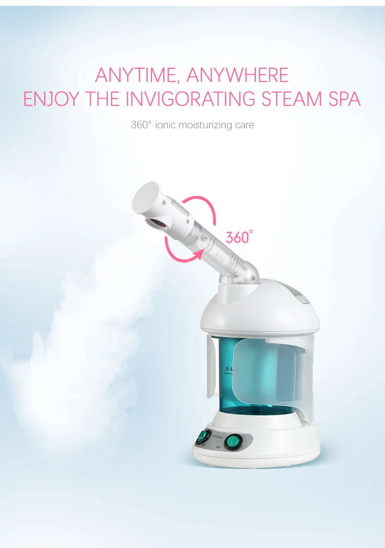 KD2328 Facial Steamer Face Moisturizer Humidifier Steaming Skin Ozone Sterilization Aromatherapy KINGDOM CARES Facial Sprayer