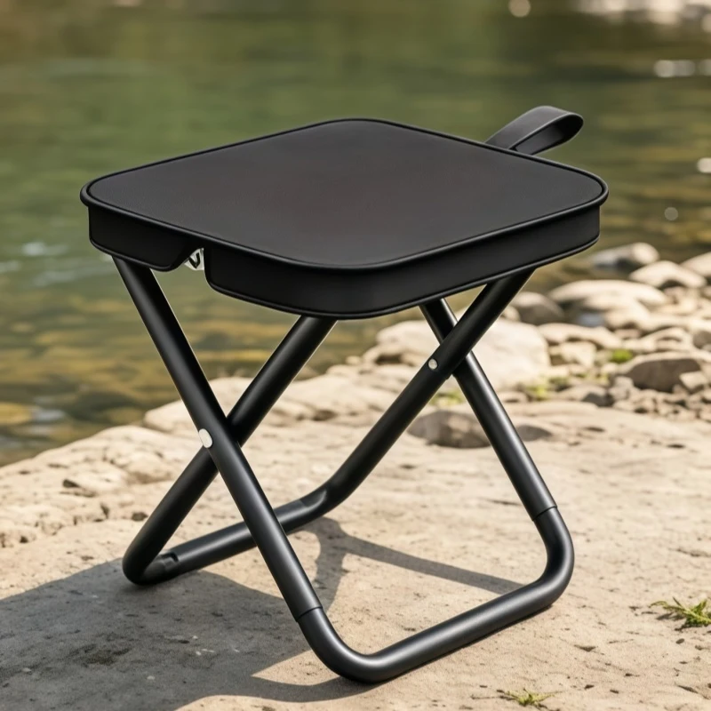 

Compact Mini Portable 1Pcs Folding Stool Light Foldable Seat for Outdoor Camping Fishing Hiking Travel Home Use Outdoor Organize