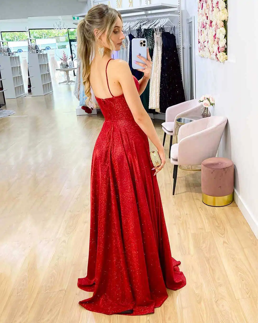 Moq-Robe de Rhà paillettes de luxe pour adolescents, robe de Rhà paillettes, robe de soirée maxi, robe de Rhélégante pour femmes, tout ce qui est sexy, 2023