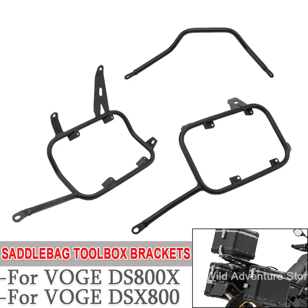 

Saddlebag Support Side Luggage Box Holder Saddle Bag Bracket For VOGE DS800X 800 DSX 800 DS800 Motorcycle Luggage Support Holder