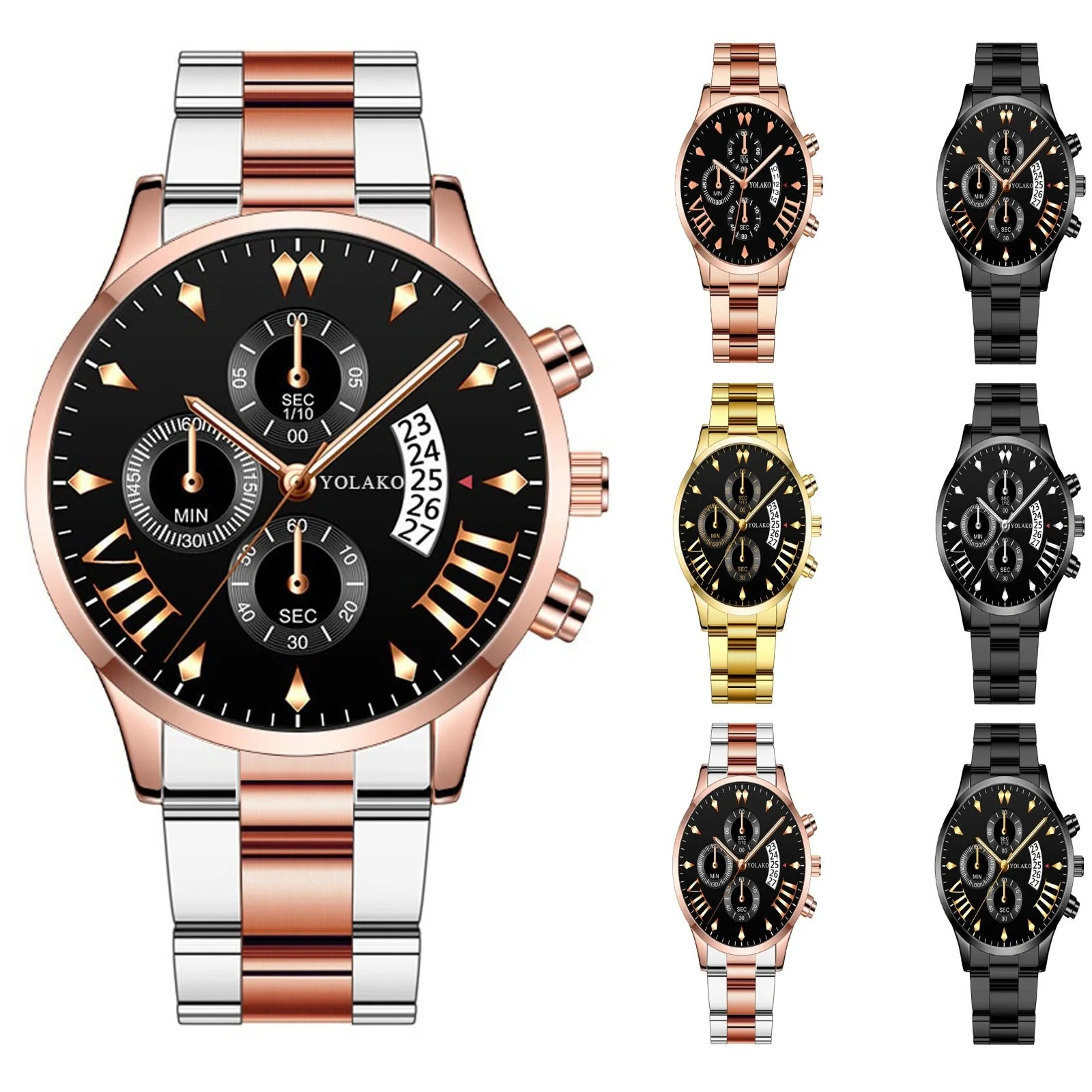 

Новый лучший бренд, модные модные мужские часы, деловые простые наручные часы из нержавеющей стали, мужские спортивные водонепроницаемые кварцевые часы, украшение